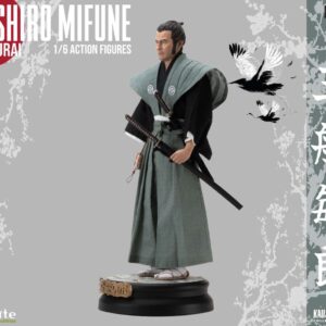 Toshiro Mifune Samurai Action Figura Pvc 1/6 30 Cm Infinite Statue