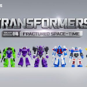 Transformers Blokees Plastica Model Kit Galaxy Version 04 Fractored Space-time  Blokees