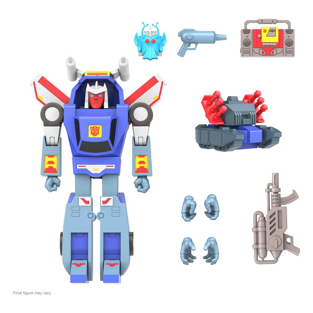 Transformers Ultimates Action Figura Tracks (G1 Cartoon) 19 Cm Super7