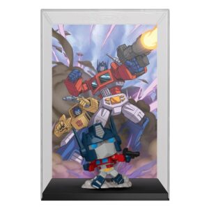 Transformers X Mtg Pop! Comic Covers Vinile Figura Optimus Prime (magic The Gathering) 9 Cm Funko