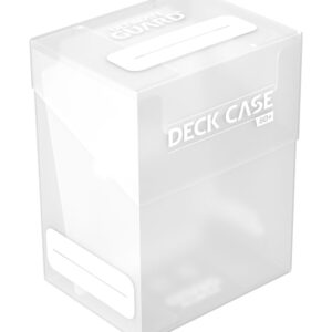 Ultimate Guard Deck Case 80+ - Transparent Ultimate Guard