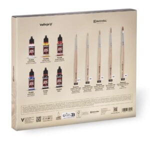 ULTIMATE MINIATURE SET PAINT/BRUSH 72206 Colori Vallejo