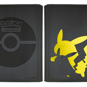 ULTRA PRO ALBUM 9 TASCHE ELITE PELLE POKEMON PIKACHU - CARTE DA GIOCO/COLLEZIONE