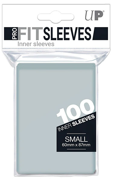 ULTRA PRO BUSTINE PROTETTIVE PRO-FIT SMALL CLEAR 100PZ CARD PROTECTOR - CARTE DA GIOCO/COLLEZIONE