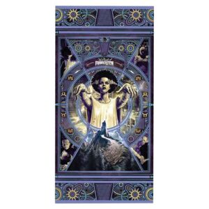 Um Bride Of Frankenstein Bath Asciugamano Telo Mare Factory Ent