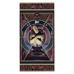 Um The Mummy Bath Asciugamano Telo Mare Factory Ent