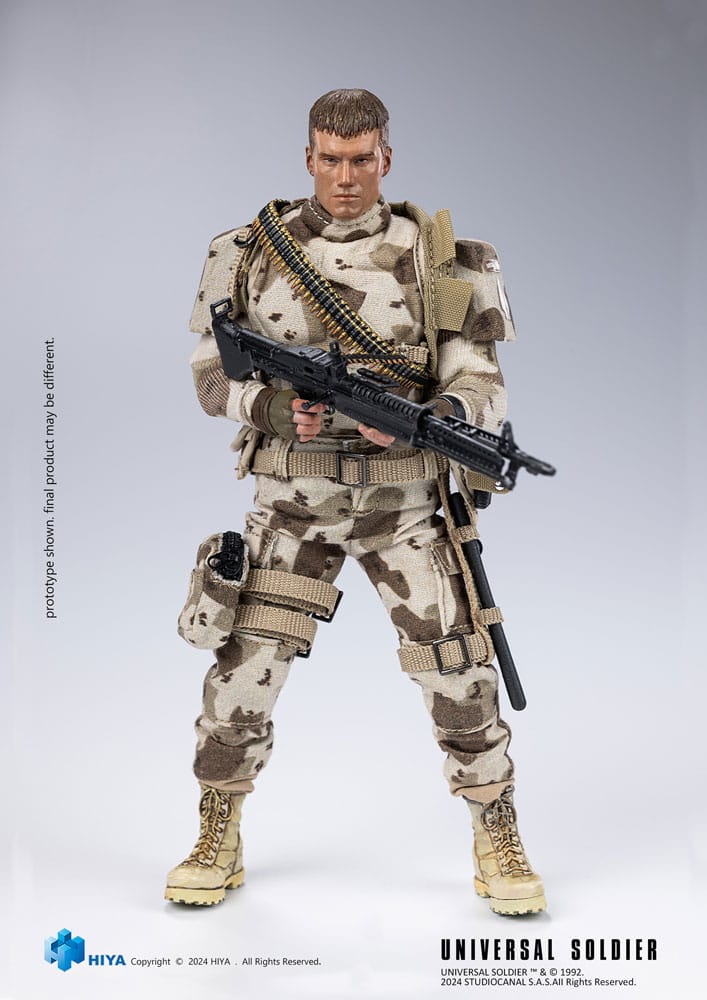 Universal Soldier Exquisite Super Series Actionfigur 1/12 Andrew Scott 16 Cm Hiya Toys