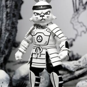 Usagi Yojimbo Action Figura Samurai Usagi Yojimbo Black & White Figura 18 Cm Neca