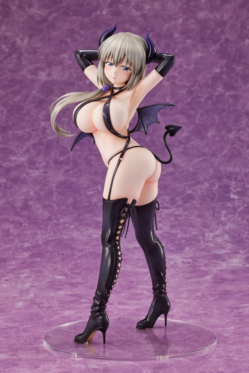 Uzaki-chan Wants To Hang Out! Statua Pvc 1/6 Double Tsuki Uzaki Little Devil Ver. 27 Cm Amakuni