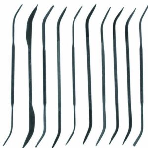 VALLEJO CURVED RIFFLER FILE SET (10) ACCESSORI PER MODELLISMO VALLEJO