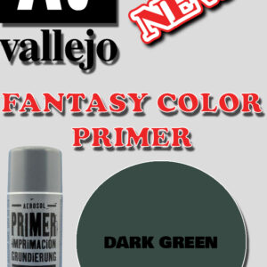 VALLEJO FANTASY COLOR PRIMER DARK GREEN 28026 COLORI VALLEJO