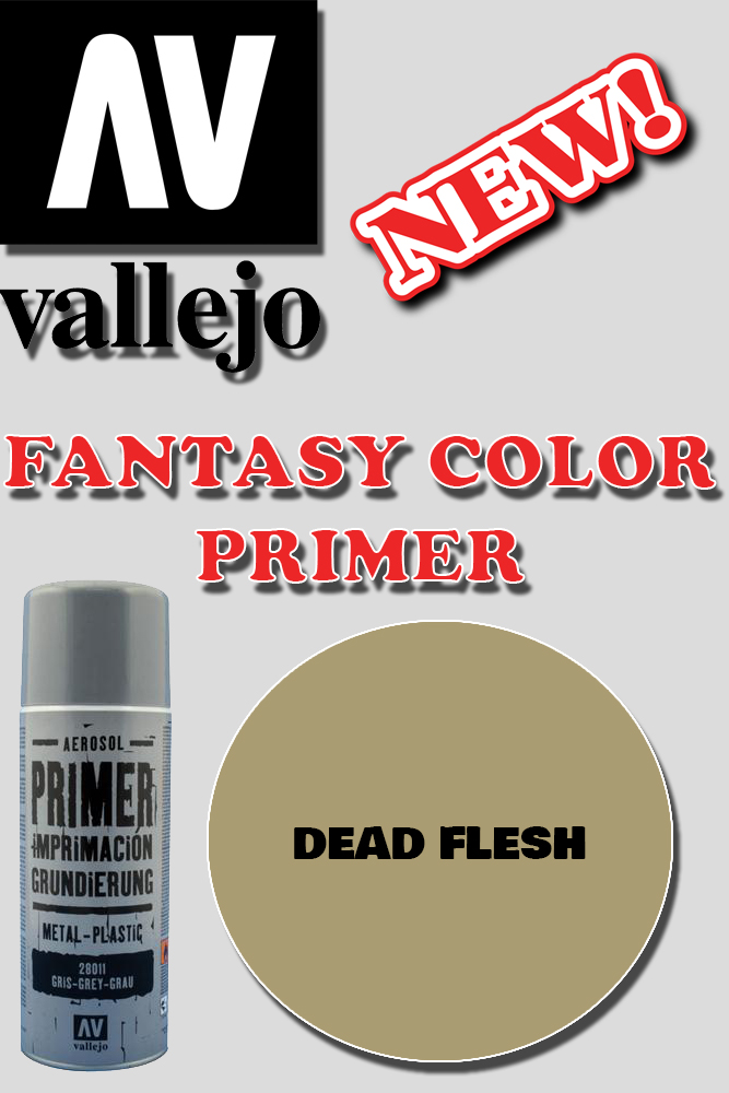 VALLEJO FANTASY COLOR PRIMER DEAD FLESH 28022 COLORI VALLEJO