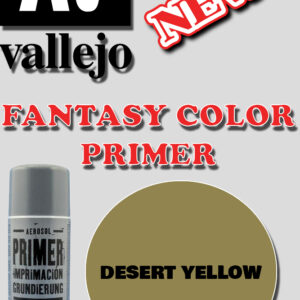 VALLEJO FANTASY COLOR PRIMER DESERT YELLOW 28015 COLORI VALLEJO