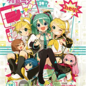 Vocaloid Wallscroll Hey! Piapro Characters 50 X 70 Cm POPbuddies