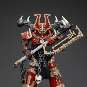 Warhammer 40k Action Figura 1/18 World Eaters Khorne Berzerker Con Eviscerator Chainaxe 13 Cm Joy Toy (cn)