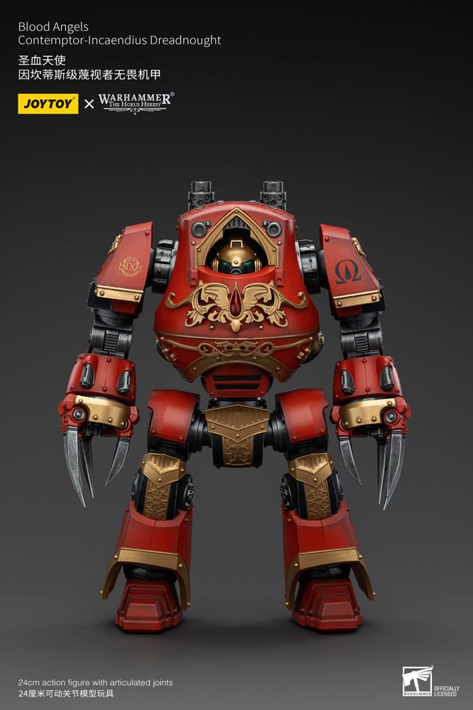 Warhammer The Horus Heresy Action Figura 1/18 Blood Angels Contemptor-incaendius Dreadnought 24 Cm Joy Toy (cn)