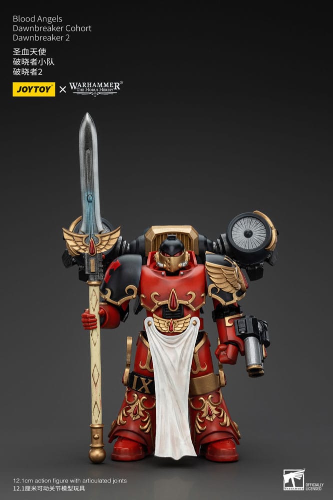 Warhammer The Horus Heresy Action Figura 1/18 Blood Angels Dawnbreaker Cohort Dawnbreaker 2 13 Cm Joy Toy (cn)