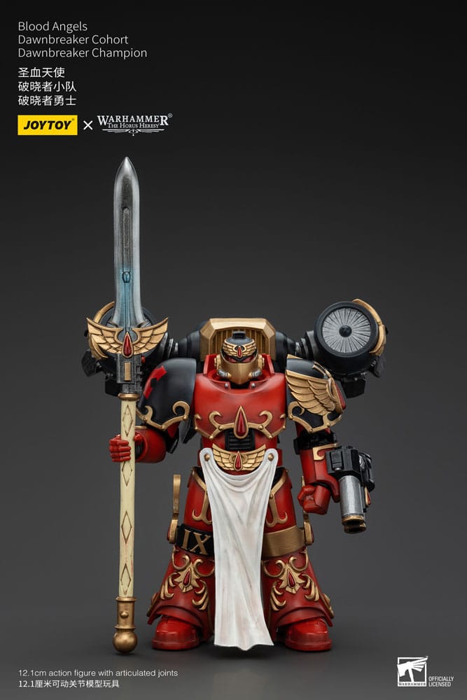 Warhammer The Horus Heresy Action Figura 1/18 Blood Angels Raldoron First Captain Of The Blood Angels 13 Cm Joy Toy (cn)