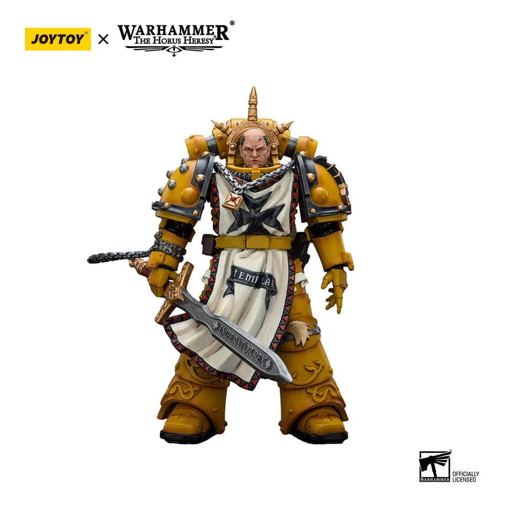 Warhammer The Horus Heresy Action Figura 1/18 Imperial Fists Sigismund, First Captain Of The Imperial Fists 12 Cm Joy Toy (cn)