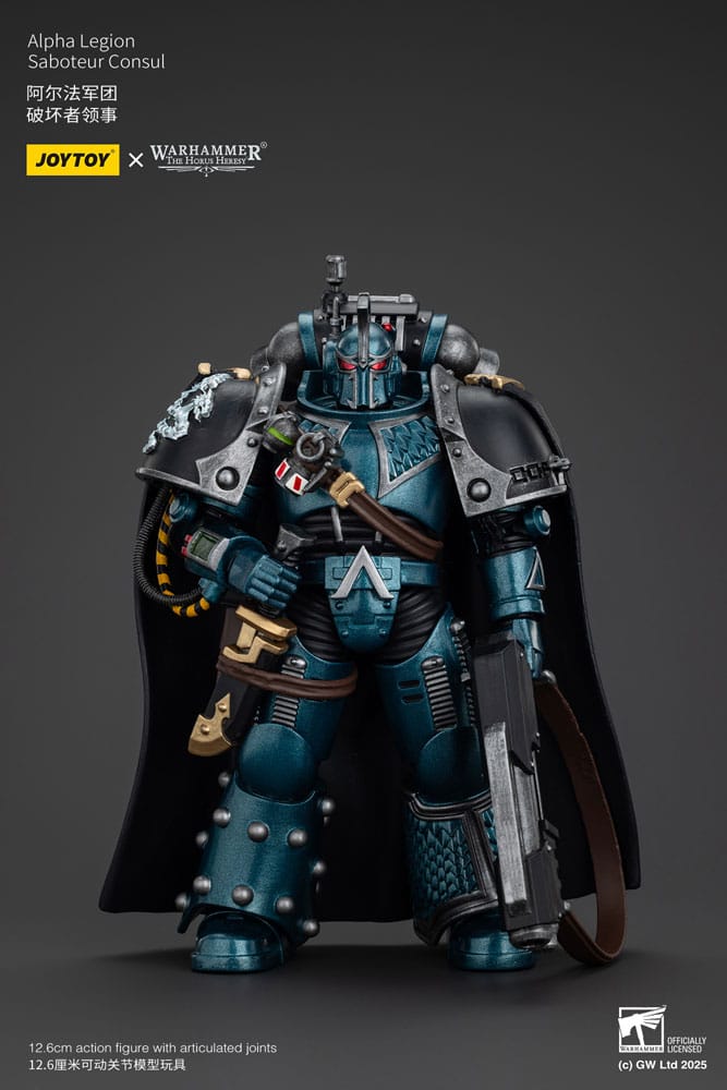 Warhammer The Horus Heresy Action Figura Alpha Legion Saboteur Consul 20 Cm Joy Toy (cn)