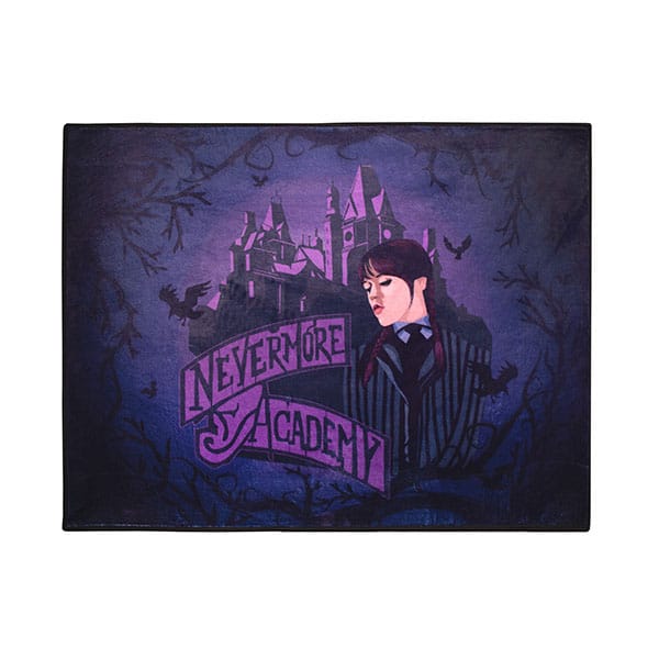 Wednesday Indoor Mat Nevermore Academy 80 X 60 Cm SD Toys