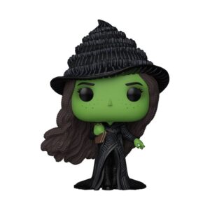 Wicked Pop! Vinile Figura Elphaba Con Grimmerie 9 Cm Funko