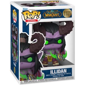 World Of Warcraft Pop! Games Vinile Figura Illidan 9 Cm Funko
