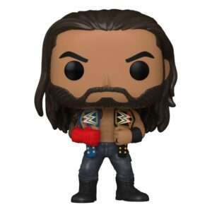 Wwe Pop! Vinile Figura Roman Reigns W/belts 9 Cm Funko