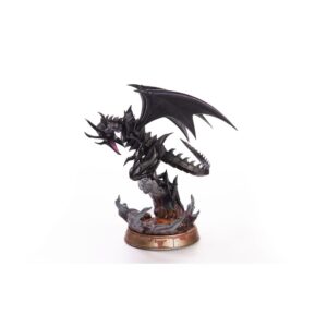Yu-gi-oh! Statua Pvc Dragon Nero Occhi Rossi Ver. Nera 33 Cm First 4 Figures