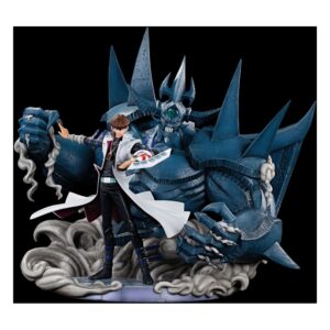 Yu-gi-oh! Statua Seto Kaiba & Obelisk The Tormentor 50 Cm Taka Corp Studio