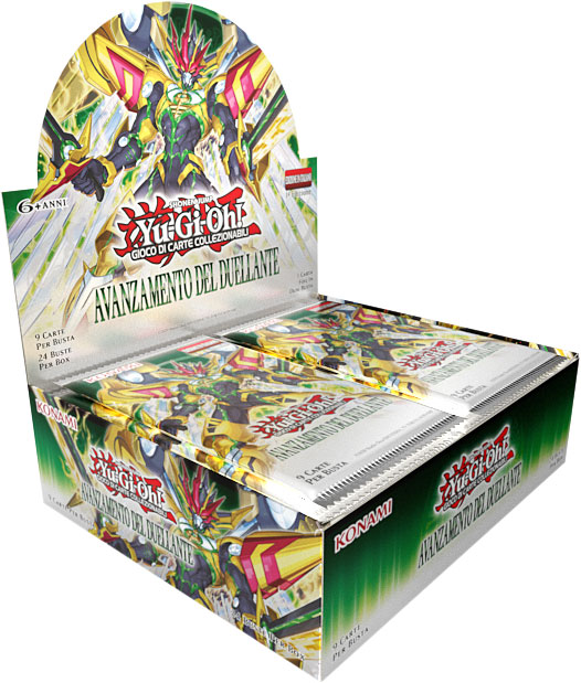 YUGI AVANZAMENTO DEL DUELLANTE BOX 24 BUSTE YU-GI-OH! - CARTE DA GIOCO/COLLEZIONE