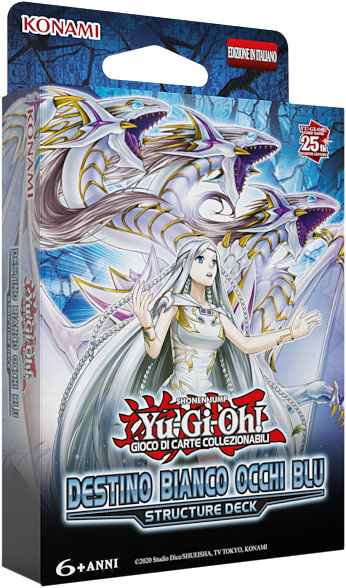 YUGI DESTINO BIANCO OCCHI BLU STRUCTURE DECK REPRINT YU-GI-OH! - CARTE DA GIOCO/COLLEZIONE