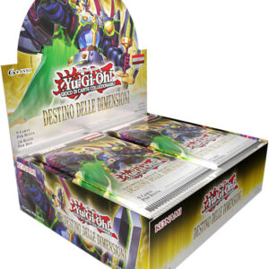 YUGI DESTINO DELLE DIMENSIONI BOX 24 BUSTE YU-GI-OH! - CARTE DA GIOCO/COLLEZIONE
