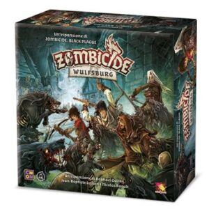Zombicide Black Plague Wulfsburg Italiano Espansione Gioco da Tavolo Cmon