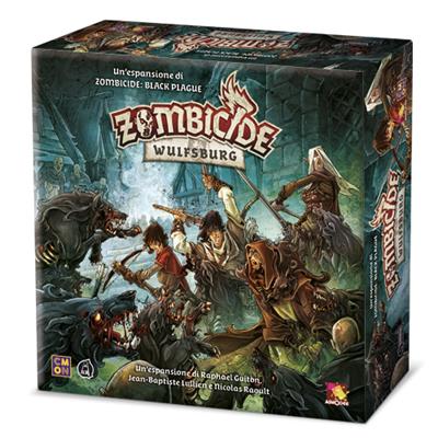 Zombicide Black Plague Wulfsburg Italiano Espansione Gioco da Tavolo Cmon