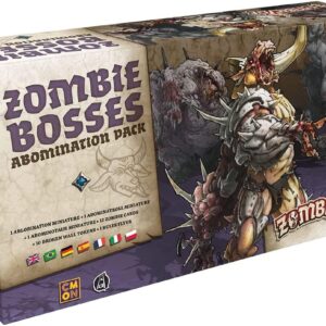 Zombicide Black Plague Zombie Bosses Abomination Pack Multilingua Espansione