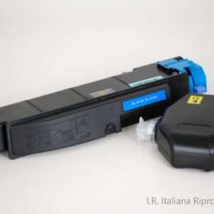 Toner Neutro Ciano + Vaschetta Recupero Toner (TK-5345C)