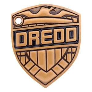 2000 Ad Replica Judge Dredd Badge Edizione Limitata Fanattik