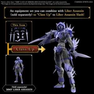 30MF CLASS UP ARMOR LIBER ASSASSIN SLASH Model Kit Bandai Model Kit Gunpla