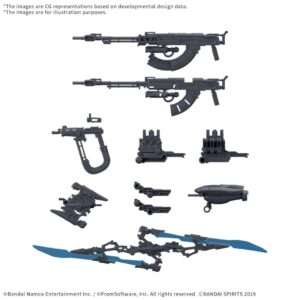 30MM OP PT ARM CORE VI FOR WEAPON SET 6 Model Kit Bandai Model Kit Gunpla