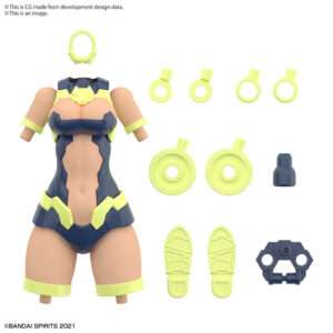 30MS Parti del Corpo Sostituibili G02 Color Carne Model Kit Bandai