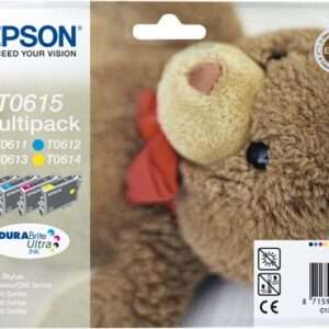 Multipack Originale B/C/M/Y (T0615)