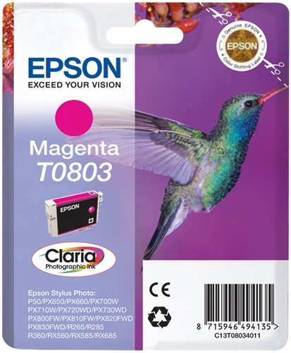 Cartuccia Originale Magenta (T0803)