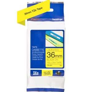 Nastro Originale (36mm x 8mt) Nero/Giallo