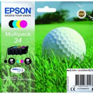 Multipack Originale B/C/M/Y (34)