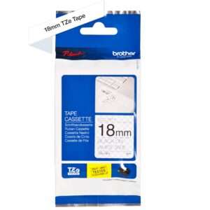 Nastro Originale (18mm x 8mt) Nero/Bianco