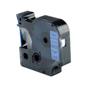 Nastro Compatibile (12mm x 7mt) Nero/Blu