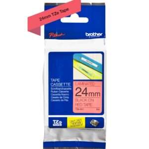 Nastro Originale (24mm x 8mt) Nero/Rosso