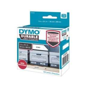 Conf. 2 x 350 etichette Dymo LabelWriter durable indirizzi 89x25 mm bianco Originale