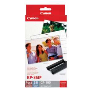 Kit Cartucce C/M/Y + Carta Foto (36 fogli 100x148mm) Originale